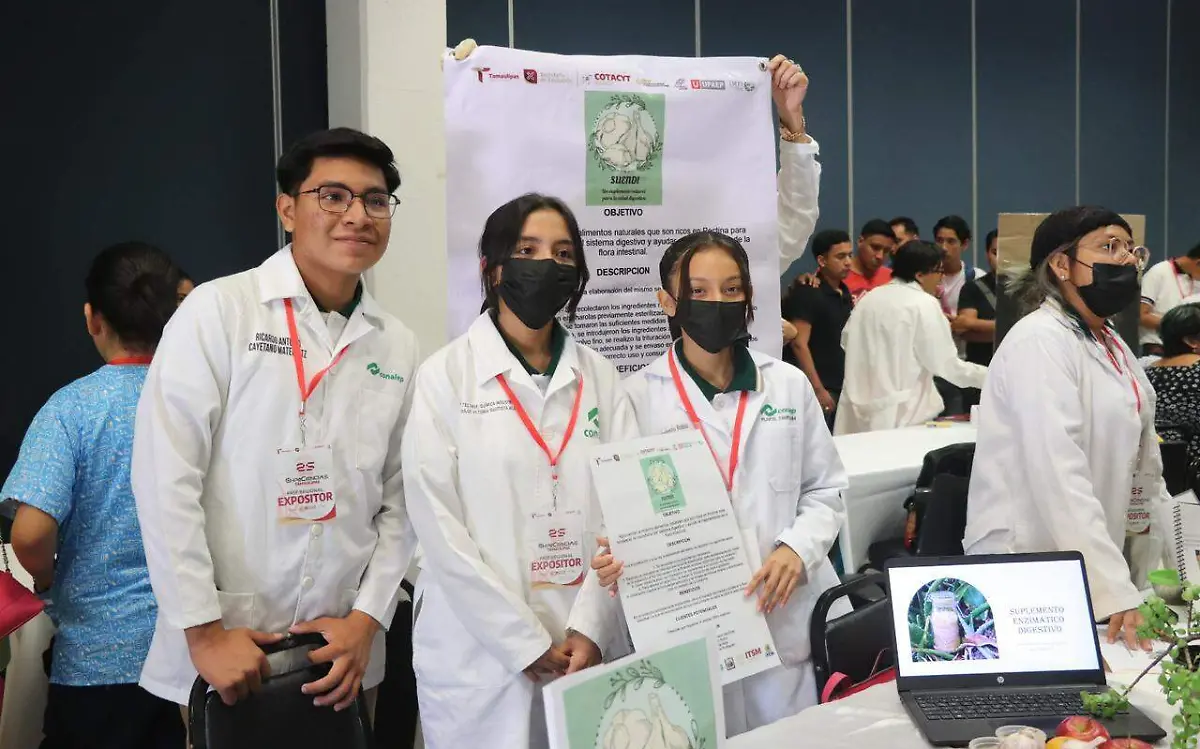 Estudiantes de Tampico llevan a Colombia un innovador proyecto de salud alimenticia Gobierno del Estado de Tamaulipas (3)